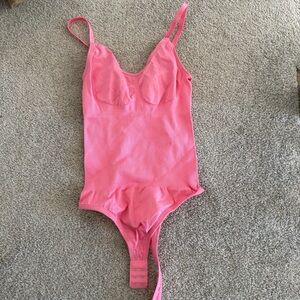 Pink One-Piece bodysuit